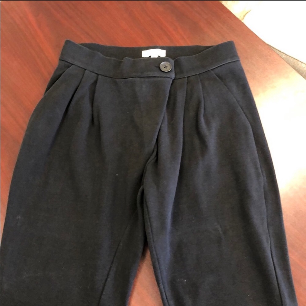 Madewell pleated trousers high waist